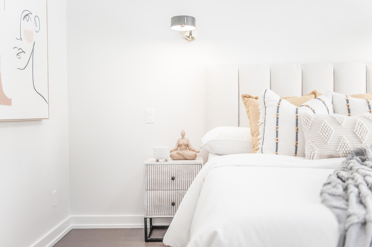 Bedroom staging jordan pal group listing